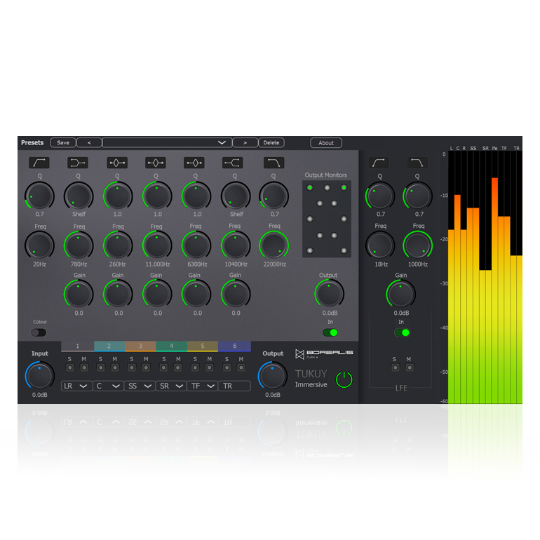 Tukuy Immersive - Immersive Parametric EQ